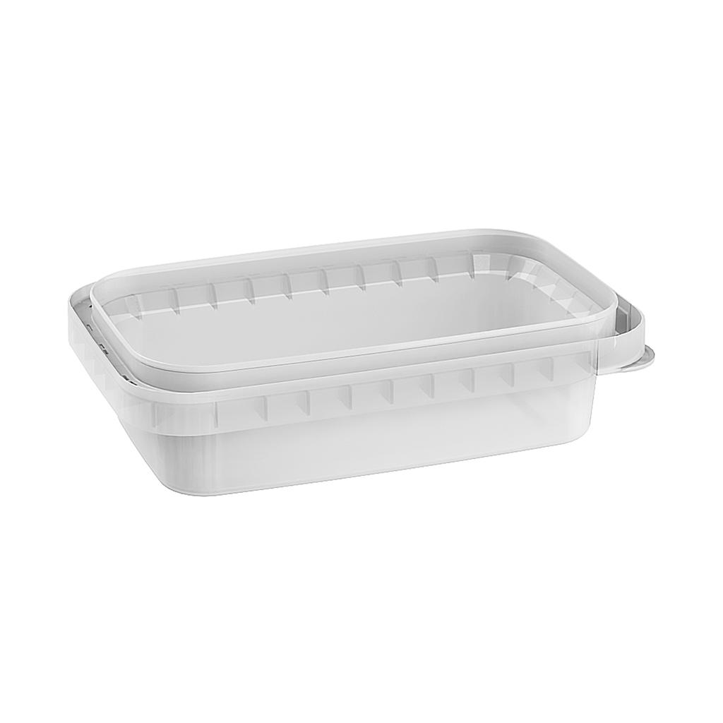 250 ml rectangular Tamper Evident container