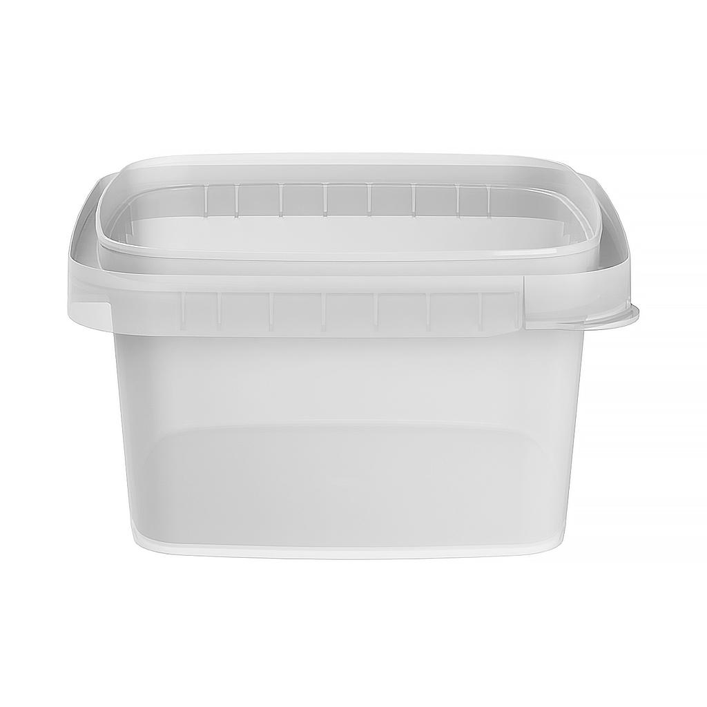 375 ml square Tamper Evident container