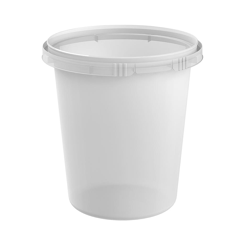 Contenant rond 750 ml sceau de sécurité